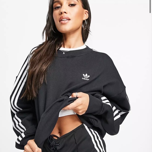 adidas stripe sweater